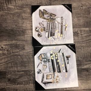 Black and gold glitz pictures